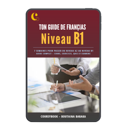 Guide de français_B1_دليل تعلم الفرنسية